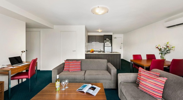 Апартаменты с 2 комнатами Melbourne Carlton Central Apartment Hotel Official