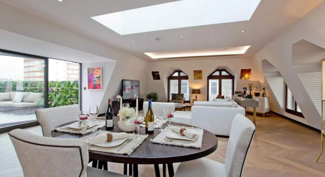 Апартаменты 3-bed Rooftop Penthouse