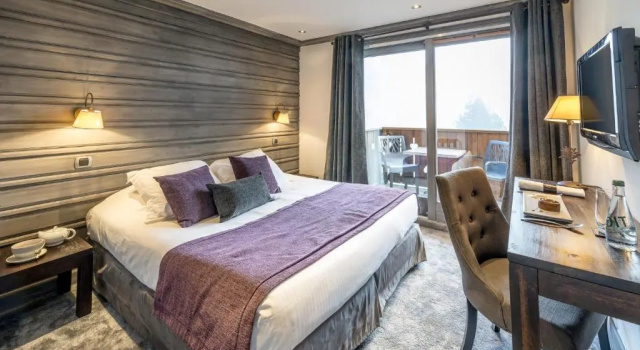Двухместный номер Standard с видом на горы Hotel La Chaudanne