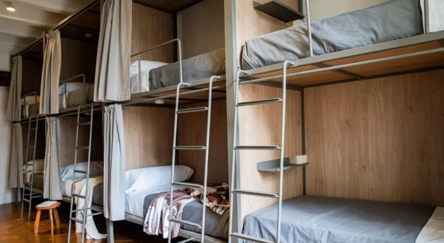 Кровать в общем номере Casa Franca Recoleta Hostel Boutique