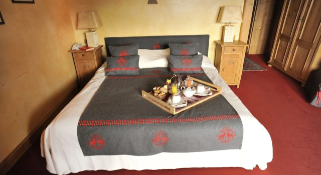 Двухместный номер Standard с балконом и с видом на горы Chalet d'Adrien