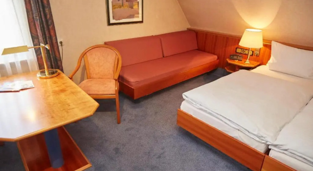 Двухместный номер Standard Hotel-Gasthof Die Post Brennerei Frankenhöhe
