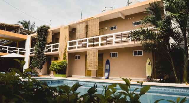 Hotel Real Juquilita, Забронировать Отель Пуэрто-Эскондидо Оахака, рядом с Пляж Зикатела