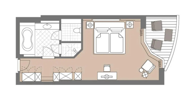 Двухместный номер Standard Althoff Seehotel Überfahrt