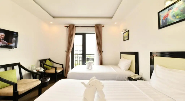 Двухместный номер Superior с видом на город Hoi An Rose Garden Hotel