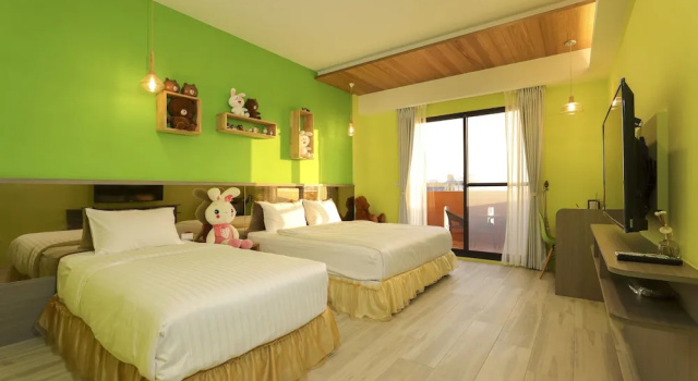 Трёхместный номер Standard с балконом и с видом на океан Shiguang B&B