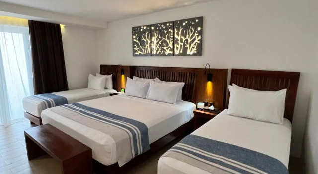 Двухместный номер Deluxe с видом на море Aira Boracay Hotel