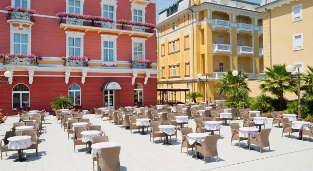Amadria Park Grand Hotel 4 Opatijska Cvijeta, Забронировать Отель Опатия Opatija Riviera, рядом с Хорватская Аллея славы
