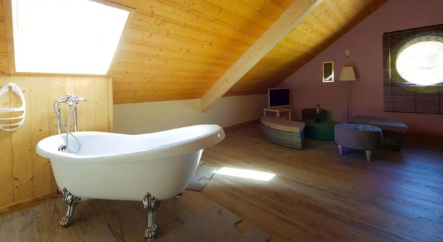Полулюкс Chambres d'hôtes Couleurs Bois & Spa
