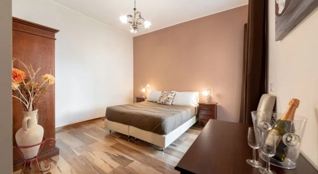 Двухместный номер Classic c 1 комнатой с балконом и с видом на парк Myricae Rooms Affittacamere No Late Arrival