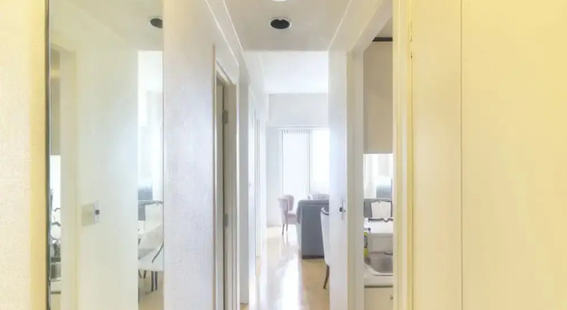 Кровать в общем номере Pia Resort Hotel 2 Bedroom for 6 pax