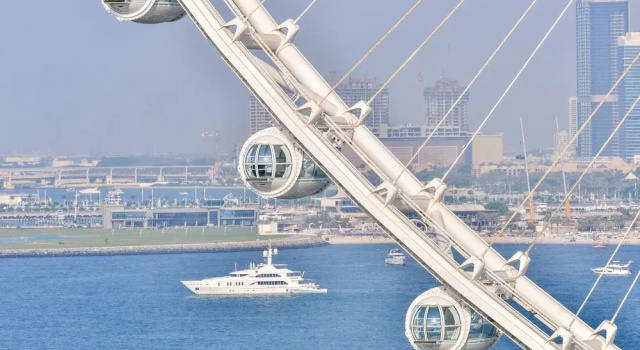 Апартаменты Luxury с 2 комнатами с балконом и с видом на море Contemporary 2 BR in Bluewaters Island