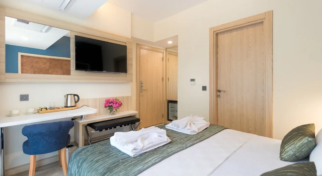 Номер Economy с балконом AMOSSİA Elite Boutique Hotel