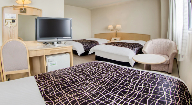 Трёхместный номер Standard APA Hotel Takamatsu Airport