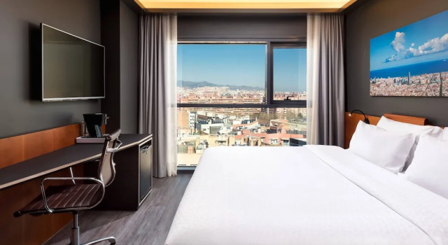 Двухместный номер Premium Four Points by Sheraton Barcelona Diagonal