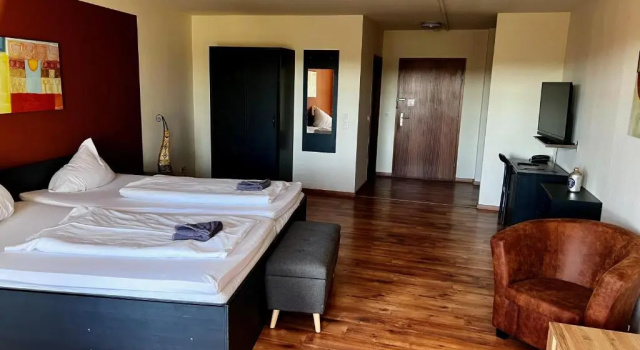 Двухместный номер Deluxe с балконом Hotel an der Hörn