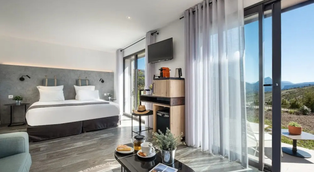 Четырёхместный люкс Hôtel & Spa des Gorges du Verdon