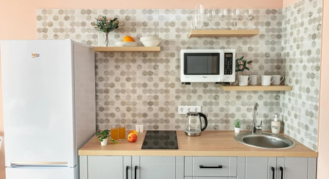 Апартаменты с 2 комнатами Top house на Фастовской