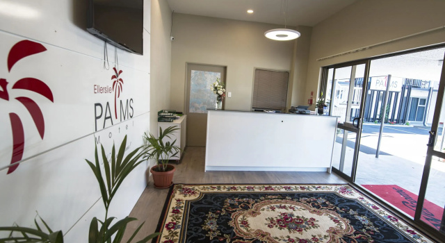 Ellerslie Palms Motel, Забронировать Мотель Отели региона Окленда с парковкой, Парковка