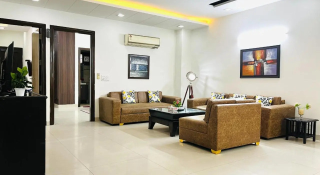 BluO 2BHK - M Block Mkt Greater Kailash, Забронировать Апартаменты/квартира Грейтер-Кайлаш 1 