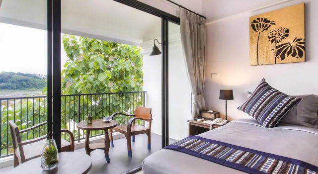 Двухместный номер Deluxe с видом на реку Fortune Riverview Hotel Chiang Khong