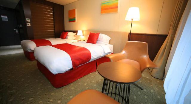 Двухместный номер Standard Ramada by Wyndham Jeju Hamdeok