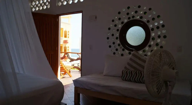 Standardní Třílůžkový pokoj a výhledem na bazén Hotel Budamar Zipolite