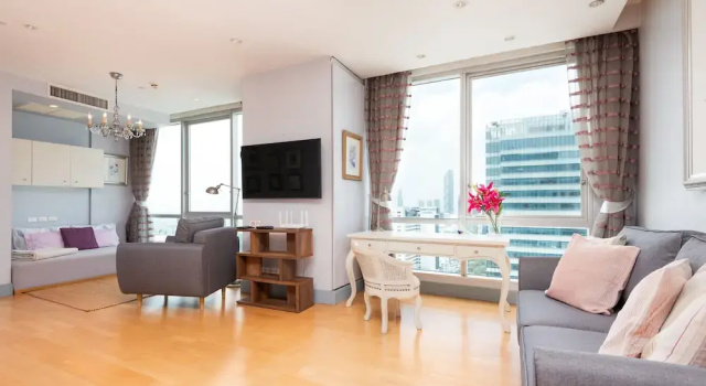 Апартаменты Serviced 1 Bed Panoramic Skyvillas Check in 15h to 22h Only