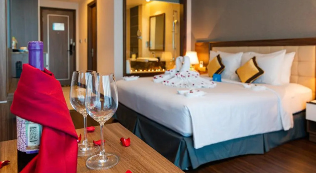 Двухместный номер Deluxe с видом на море Nha Trang Horizon Hotel