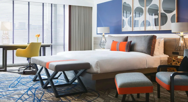 Номер Deluxe The Royal Sonesta Washington DC Dupont Circle