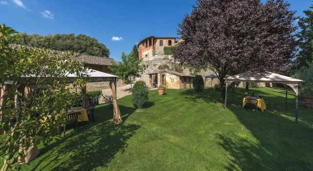 Апартаменты Superior c 1 комнатой с красивым видом из окна Appartamenti Villa e Fattoria di Radi Tuscany