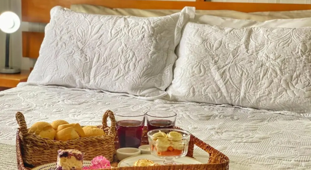 Семейный номер Standard с видом на сад Pousada Flor de Canela