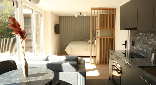 Студия Lamira Serviced Apartments Zurich City