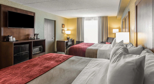 Четырёхместный номер Standard Comfort Inn & Suites Knoxville West