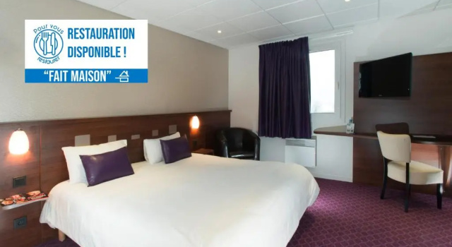 Двухместный номер Comfort Brit Hotel Tours Sud – Le Cheops