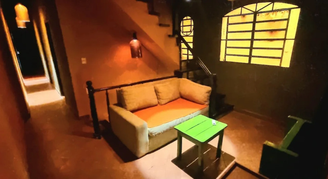 Кровать в общем номере Circo Hostel