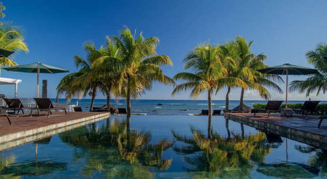 Кровать в общем номере с 2 комнатами White Oaks Villas