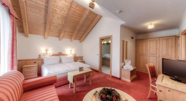Двухместный номер Comfort с балконом Hotel Chalet Corso