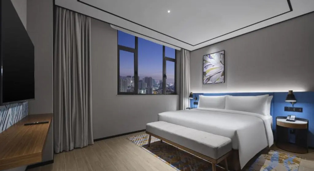 Двухместный люкс Deluxe Hilton Garden Inn Jincheng Gushuyuan