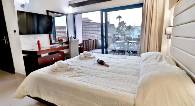 Двухместный номер Standard с видом на море Galini Sea View Hotel