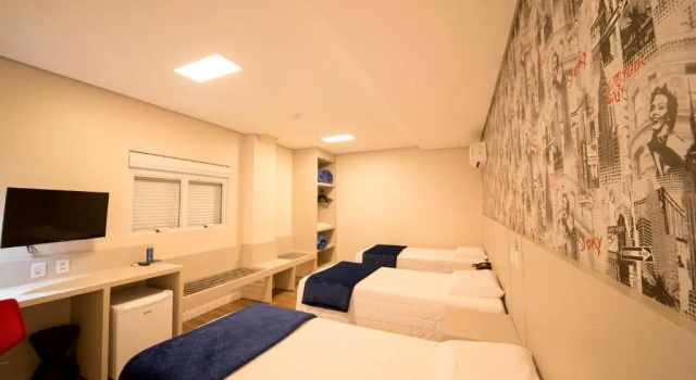 Номер Deluxe Hiber Hotel - Acesso a Chapecó