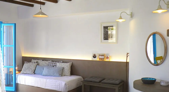 Трёхместный номер Standard с балконом и с видом на море Aegean Eye Apartments