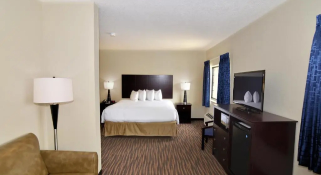 Двухместный люкс Deluxe Cobblestone Inn & Suites - Holstein