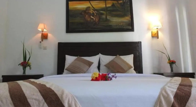 Двухместный номер Deluxe с красивым видом из окна Ricel Homestay Gili