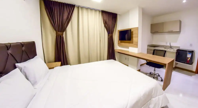 Двухместный номер Deluxe Hotel Aracaju Suites