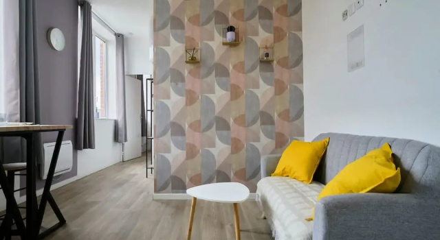 En D Placement 5 Calme et Lumineux, Rezervați Apartament Tourcoing Picardia