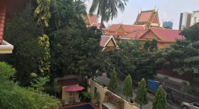 Двухместный номер Standard с красивым видом из окна Villa Grange