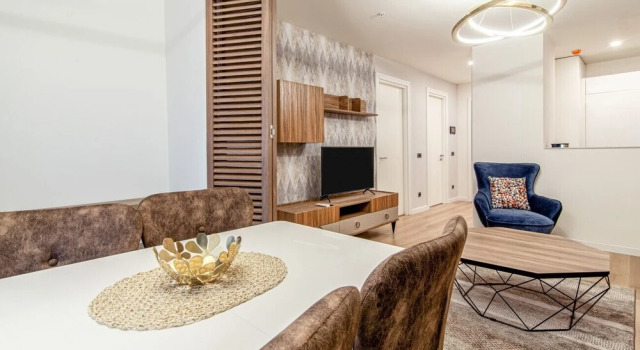 Elegant Flat Close to Malls in Sariyer, Varaa Huoneisto Kâğıthane Beyoglu