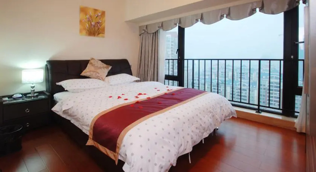 Guangzhou Linjiang Boutique Apartment Hotel, Rezerwuj Apartamentowiec hotelowy Hotele w Kanton z Basenem, Basen