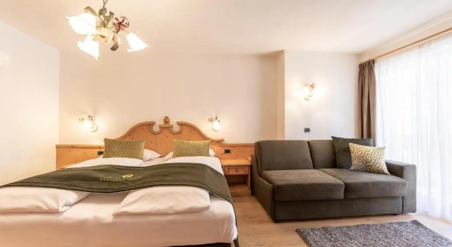 Двухместный номер с балконом B&B Grüne Laterne - Lanterna Verde